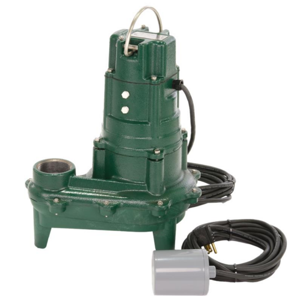 BN270 Sewage Pump with 20' Cord and Switch
