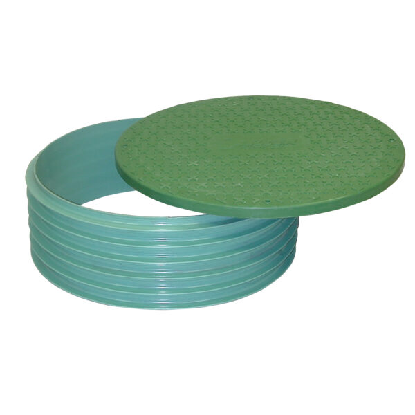12 inch Riser extension and lid, 5086-0001