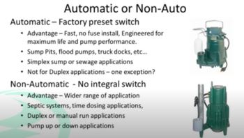When To Choose Automatic or Non-automatic Pumps image