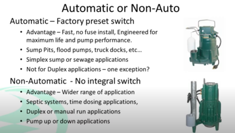 When To Choose Automatic or Non-automatic Pumps image