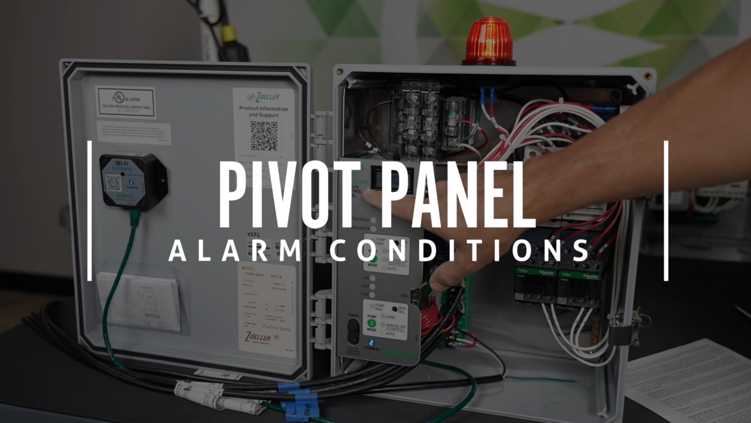 Pivot Panel Alarm Conditions Video