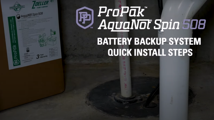 ProPak AquaNot Spin 508 – Quick Install Steps image