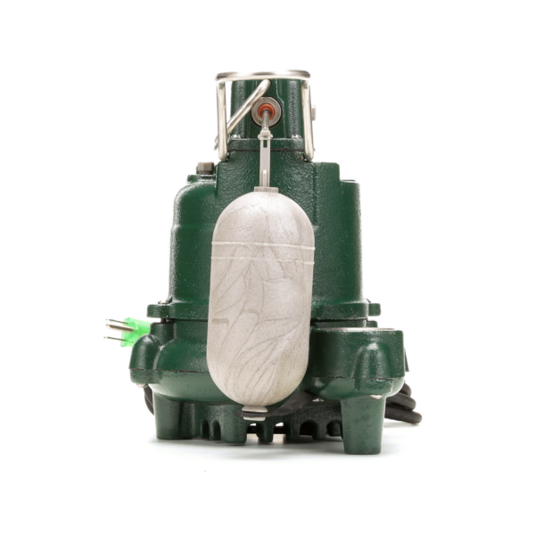 M63 Sump Pump with LED Plug, Cast Iron Base and Impeller
