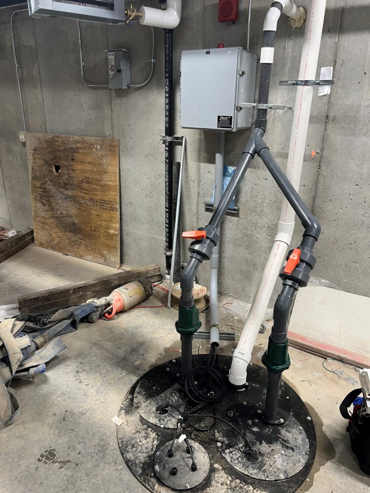 A High School Addition in Illinois Needs HVAC Condensate Removal System image